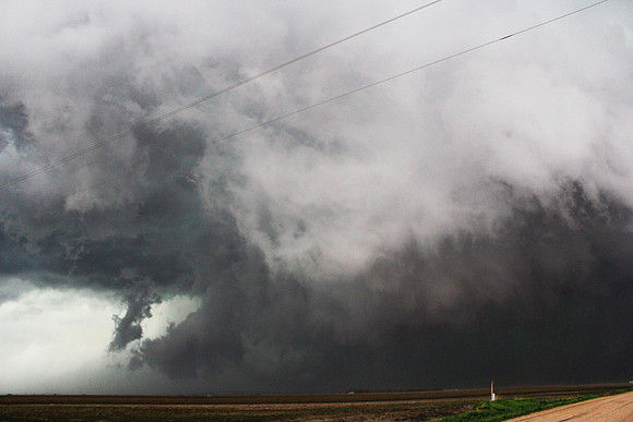 Tornado Warned Cell / SE of York, NE / 5/11/14