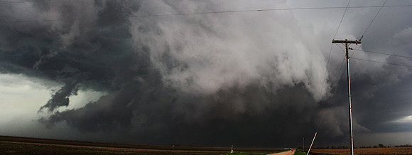 Tornado Warned Cell / SE of York, NE / 5/11/14