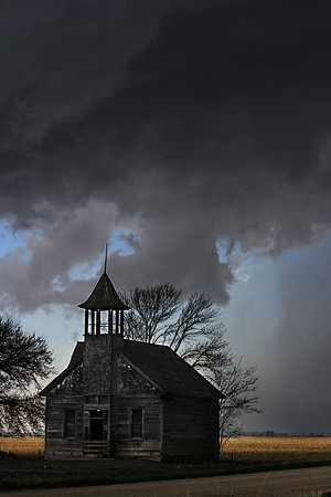 Old School near Silver Creek, NE
