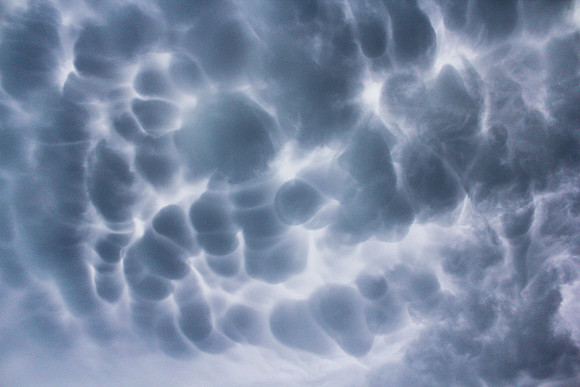 Mammatus clouds in Sioux County, IA on June 20, 2014