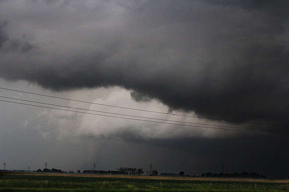 Trunk tornado near Alpena, SD